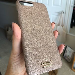 kate spade glitter iphone 7/8 plus case